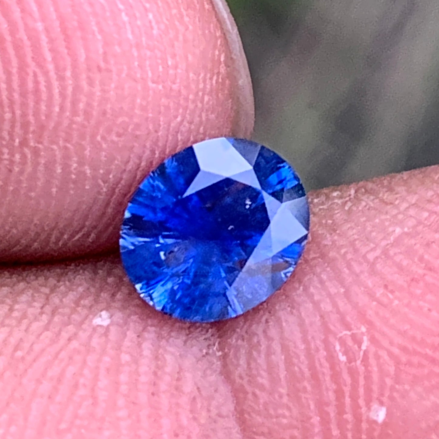 Blue Sapphire Fantasy Cut Oval 1.41 Ct Natural Loose Gemstone For Jewelry Making 💎✨