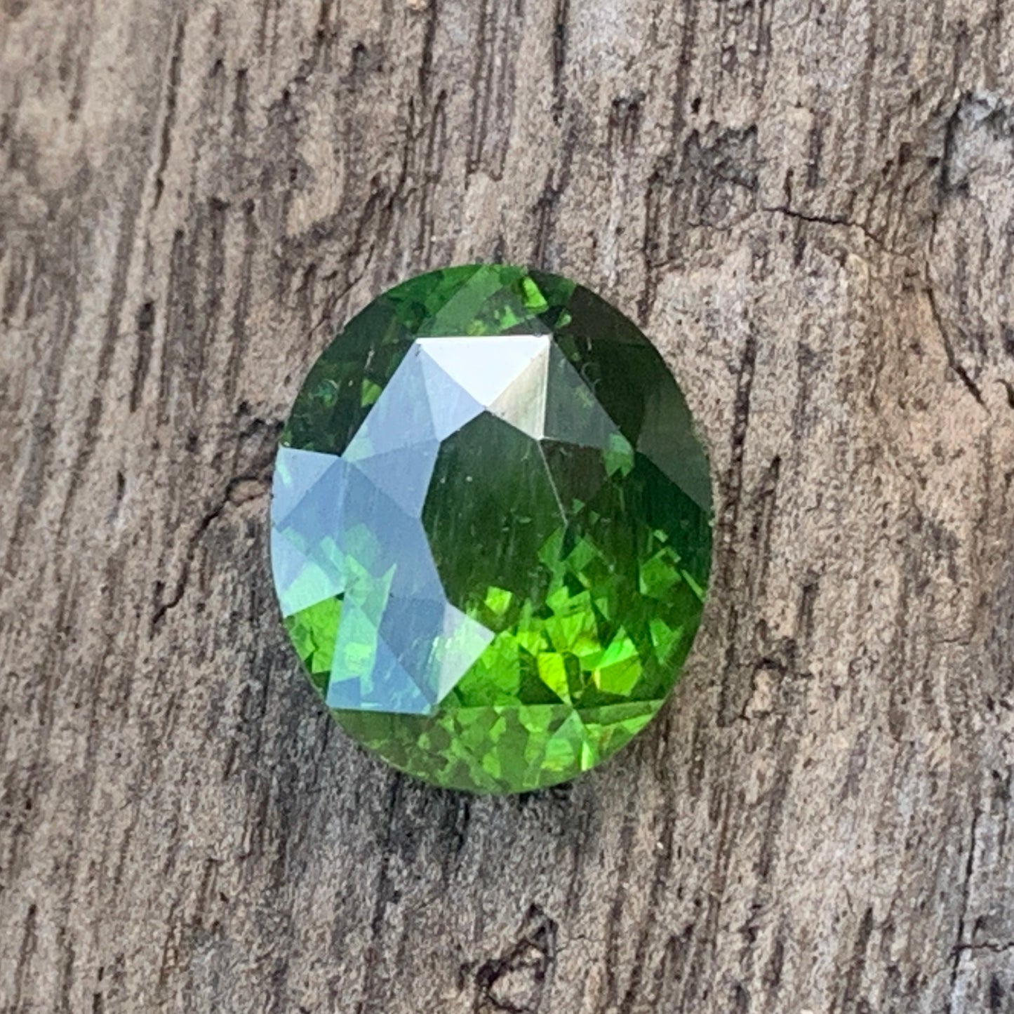 Green Zircon Oval Cut 5 Ct Natural Loose Gemstone For Jewelry Making 💎✨