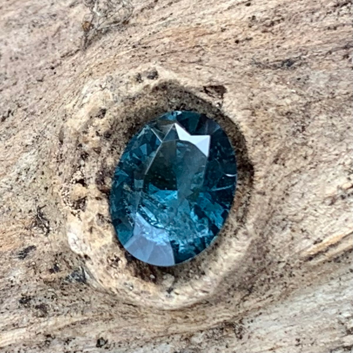 Teal Blue Spinel Oval 1.29 Ct Natural Loose Gemstone For Jewelry Making 💎✨