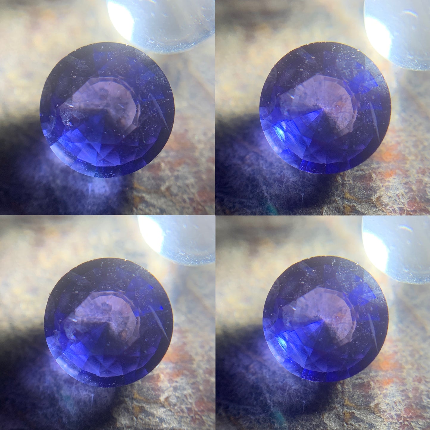 Blue Sapphire 5.2 mm Round 0.59 Ct Heated Only Natural Loose Gemstone For Jewelry Making 💎✨