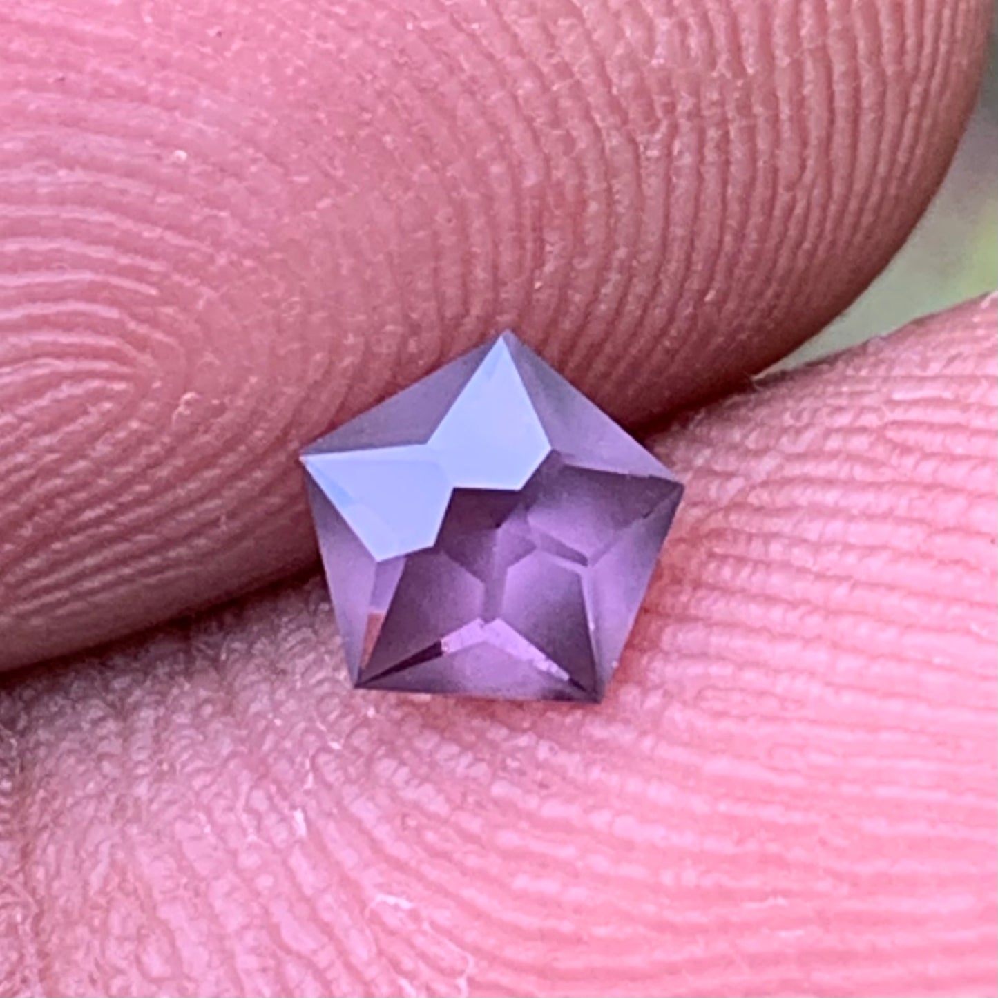 Lavender Spinel Star Cut Pentagon 0.45 Ct Natural Loose Gemstone For Jewelry Making 💎✨