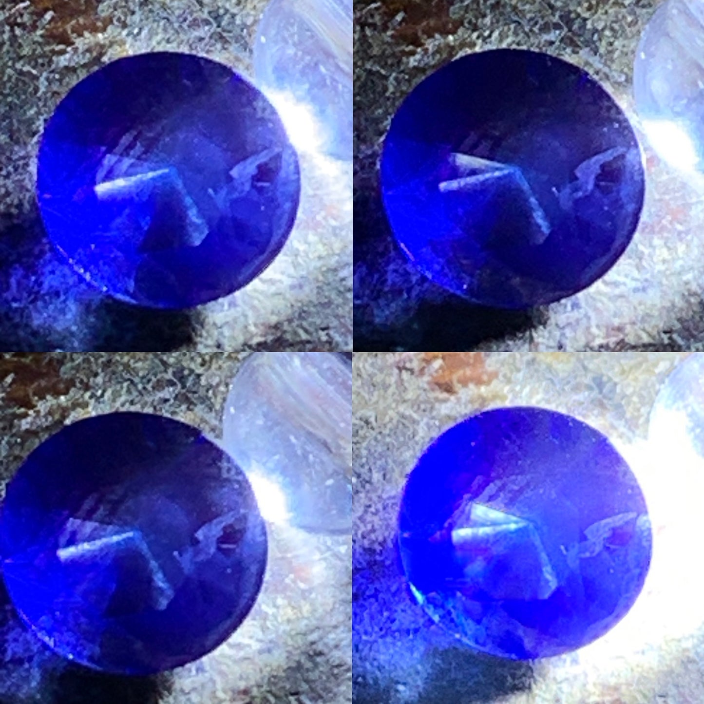 Blue Sapphire 5.9 mm Round Heated Only 0.86 Ct Natural Loose Gemstone for Jewelry Making