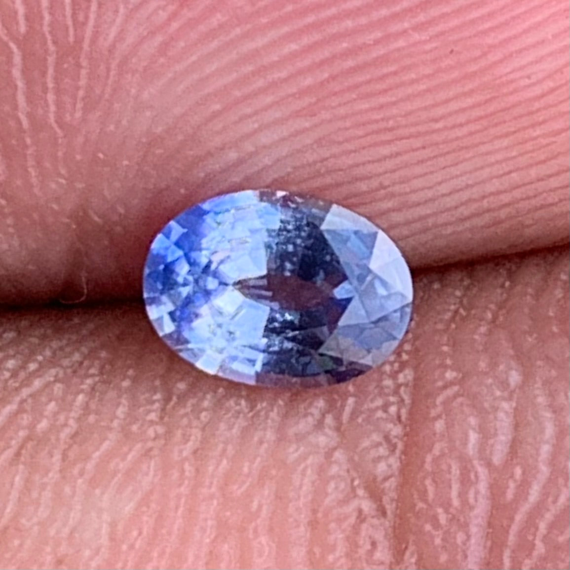 Blue Sapphire Oval 0.44 Ct Natural Loose Gemstone For Jewelry Making 💎✨