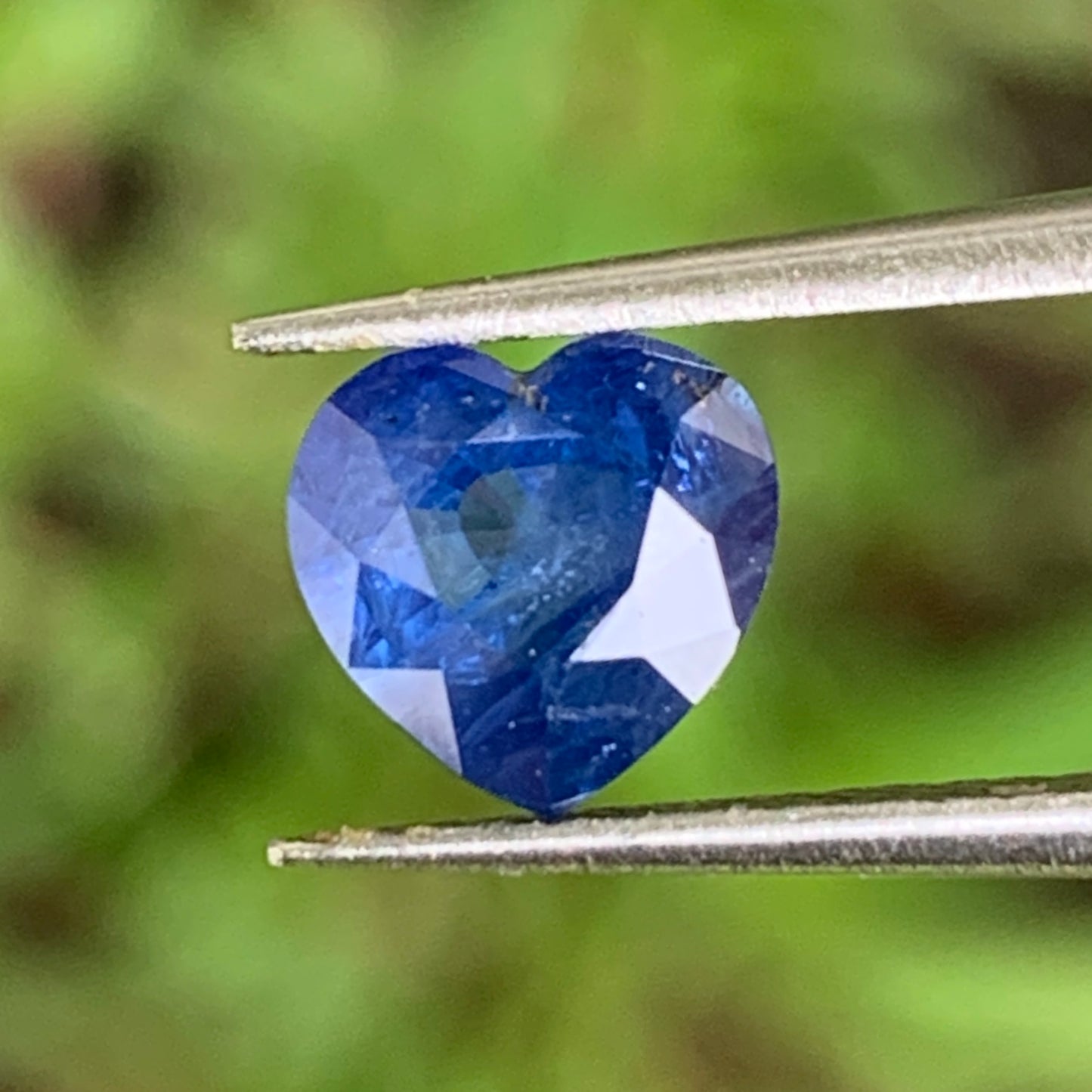 Blue Sapphire Heart 1.11 Ct Natural Loose Gemstone For Jewelry Making 💎✨