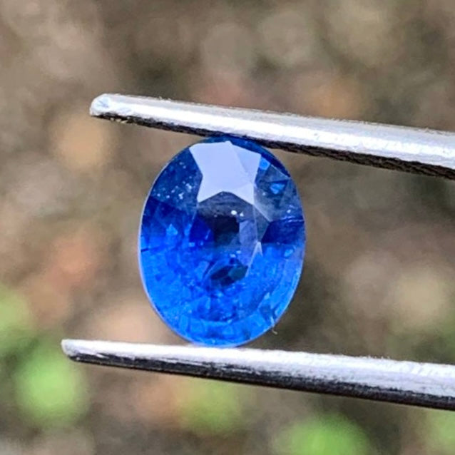 Blue Sapphire Oval 1.27 Ct Natural Heated Only Loose Gem Stone