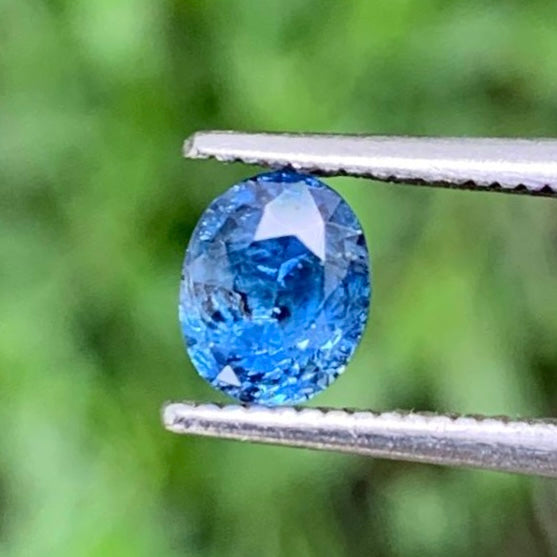 Blue Sapphire Oval 0.58 Ct Natural Heated Only Loose Gem Stone