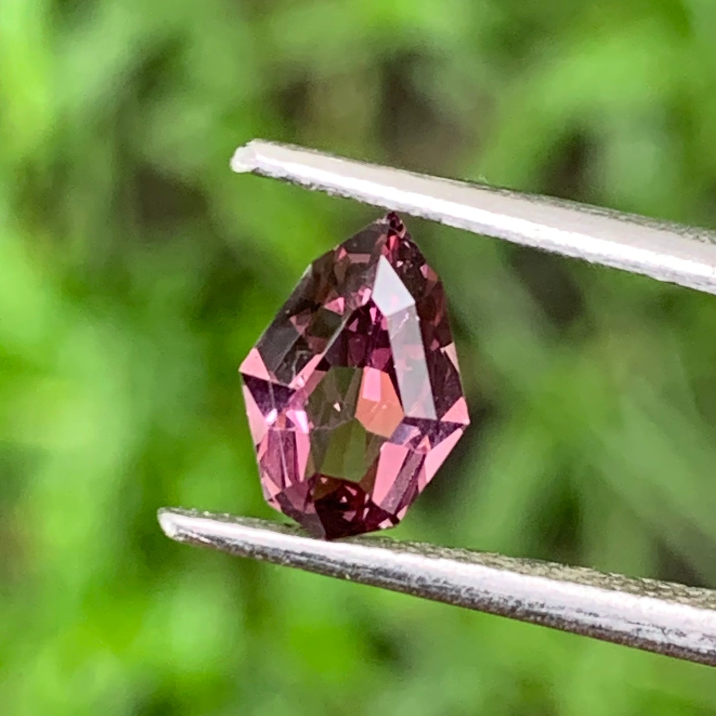Velvet Spinel Shield 0.96 Ct Natural Loose Gemstone for Jewelry Making