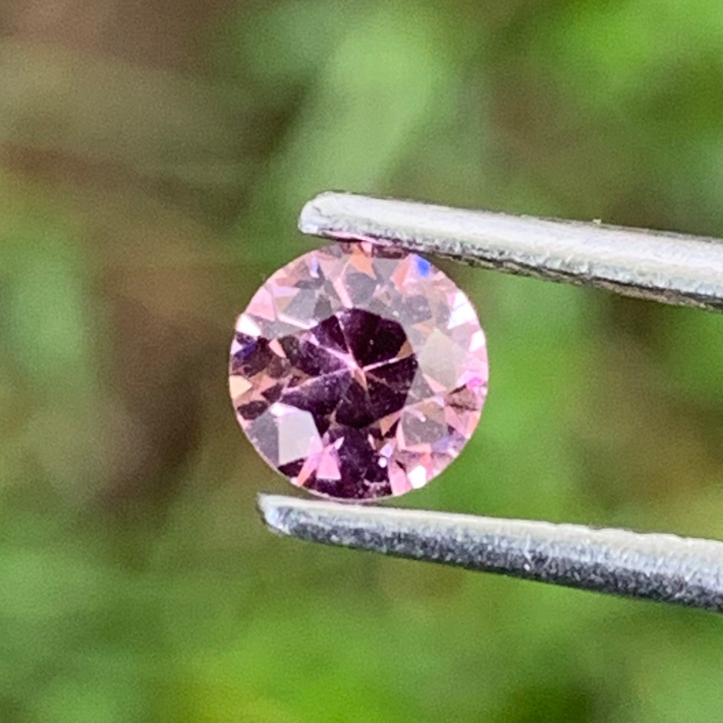 Pink Spinel Flower Cut Round 4.55 mm / 0.40 Ct Natural Loose Gemstone