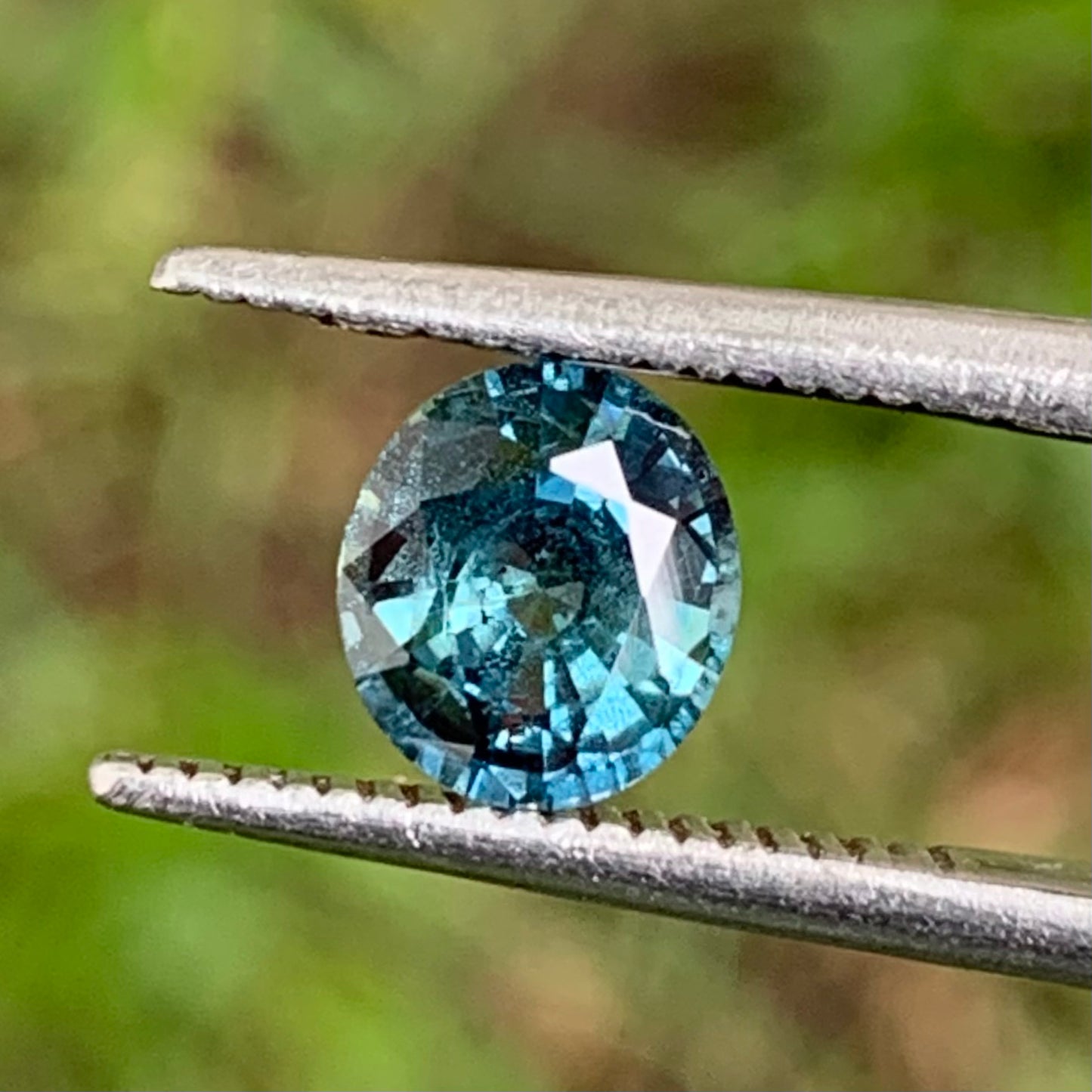 Teal Blue Spinel Oval 1.05 Ct Natural Loose Gemstone for Jewelry Making