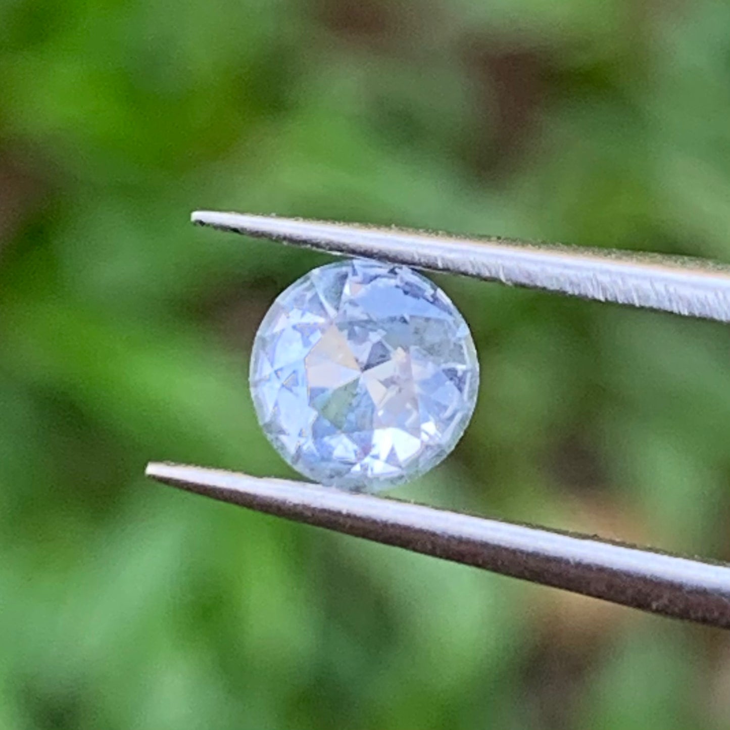 Light Blue Sapphire 4.9 mm Round 0.43 Ct Heated Only Natural Loose Gemstone For Jewelry Making