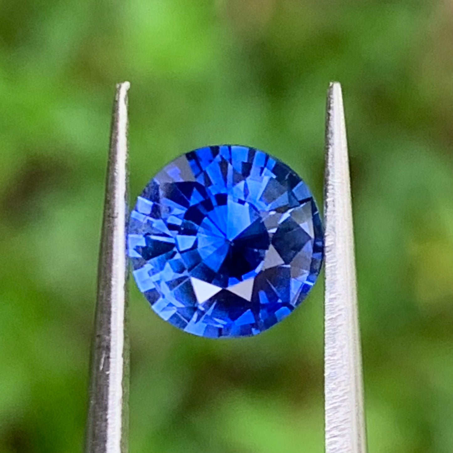 Blue Sapphire 6.2 mm Round Heated Only 1.20 Ct Natural Loose Gemstone for Jewelry Making