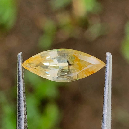Yellow Sapphire Marquise 1.75 Ct September BirthStone