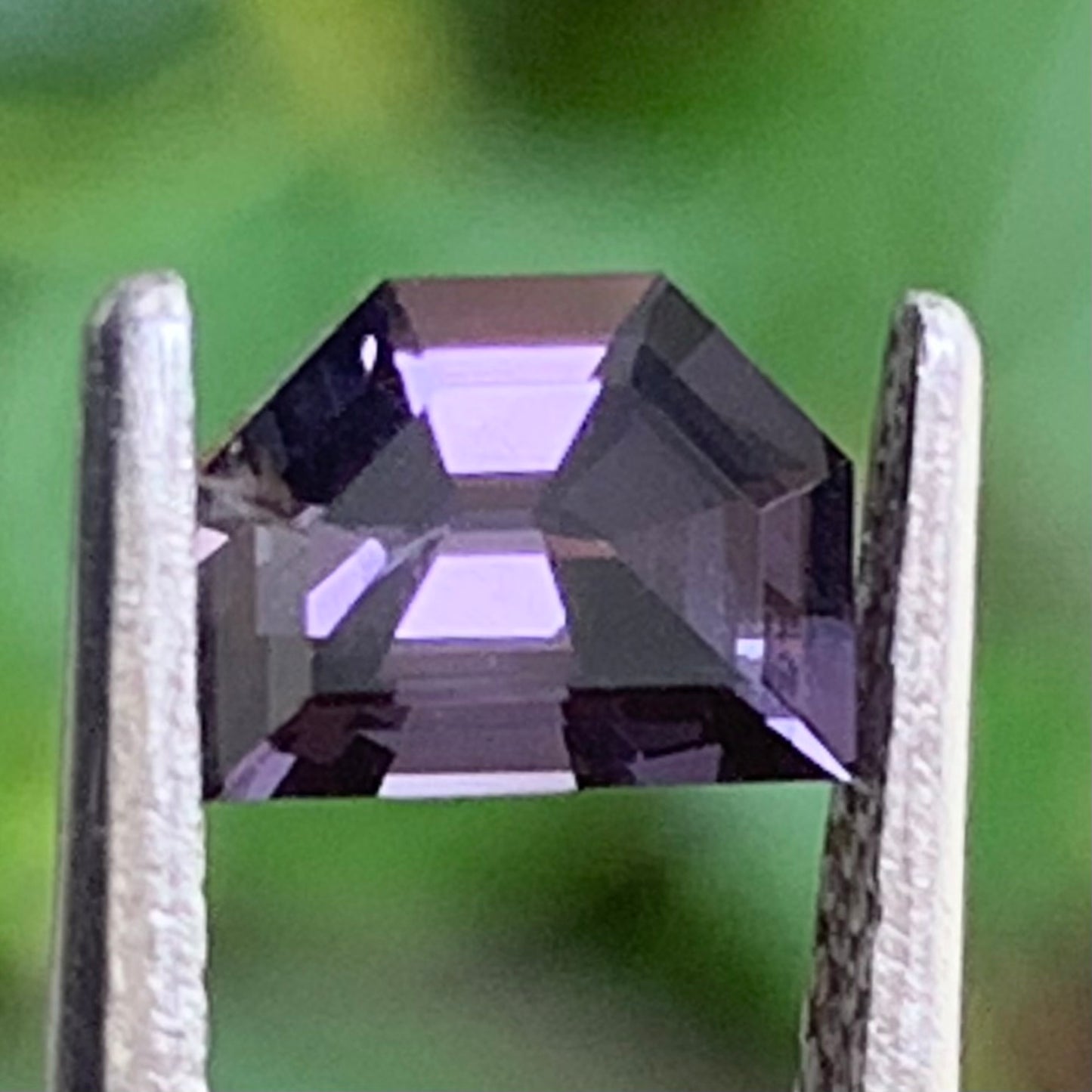 Deep Purple Spinel Fancy Cut 0.56 Ct Natural Loose Gemstone for Jewelry Making
