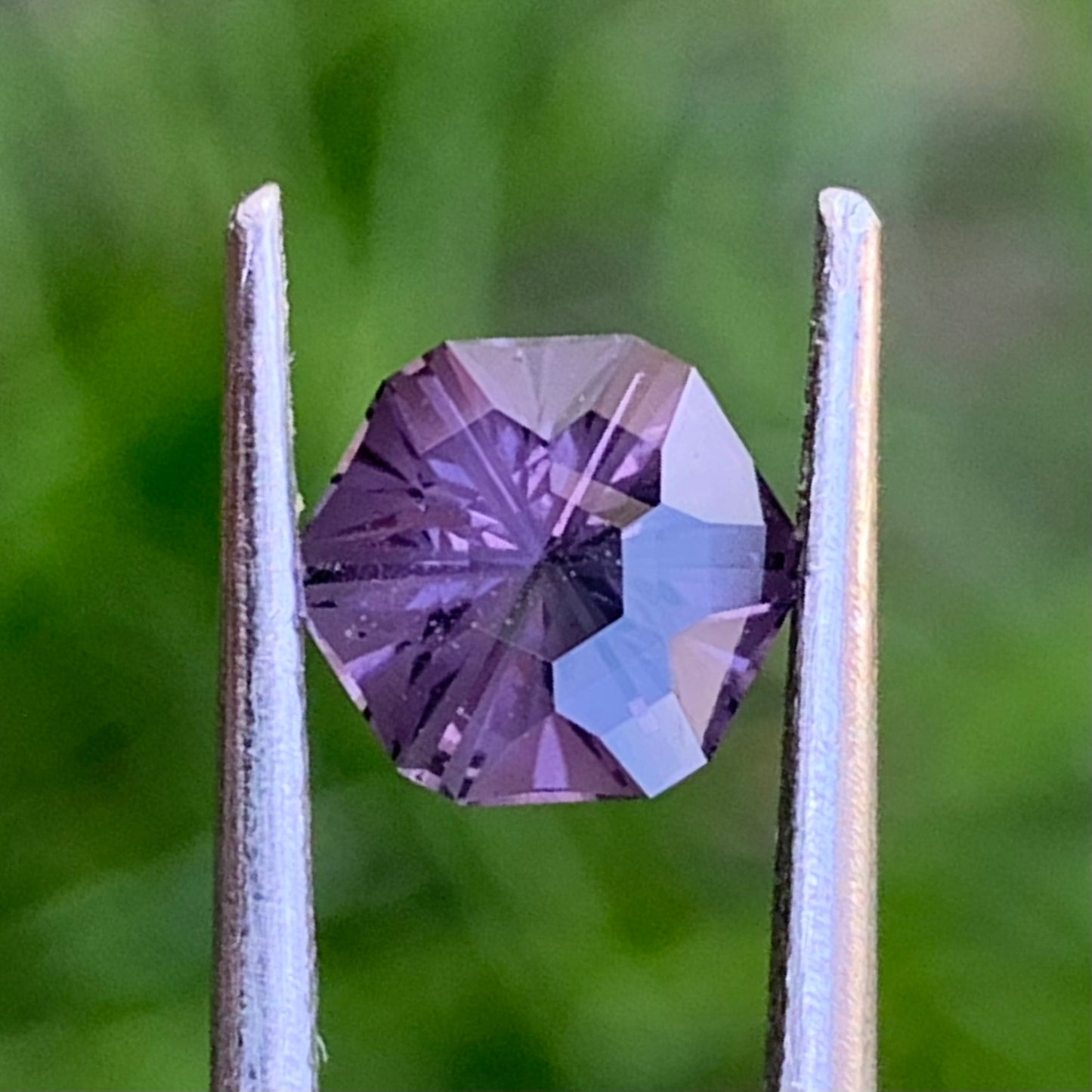 Purple Spinel Creative Cut Hexagon 1 Ct Natural Loose Gemstone from Sri Lanka