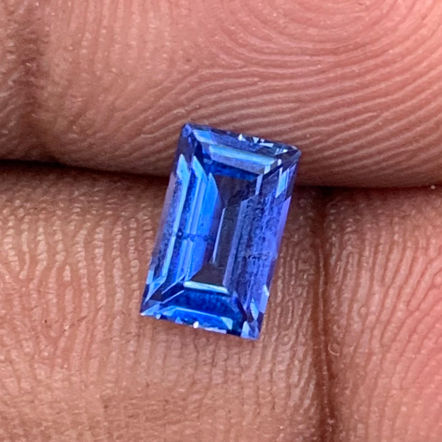 Blue Sapphire Baguette 0.93 Ct Heated Only Natural Loose Gemstone