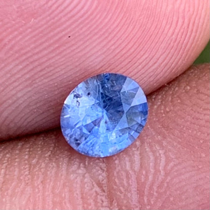 Blue Sapphire Oval 0.72 Ct Natural Loose Gemstone For Jewelry Making