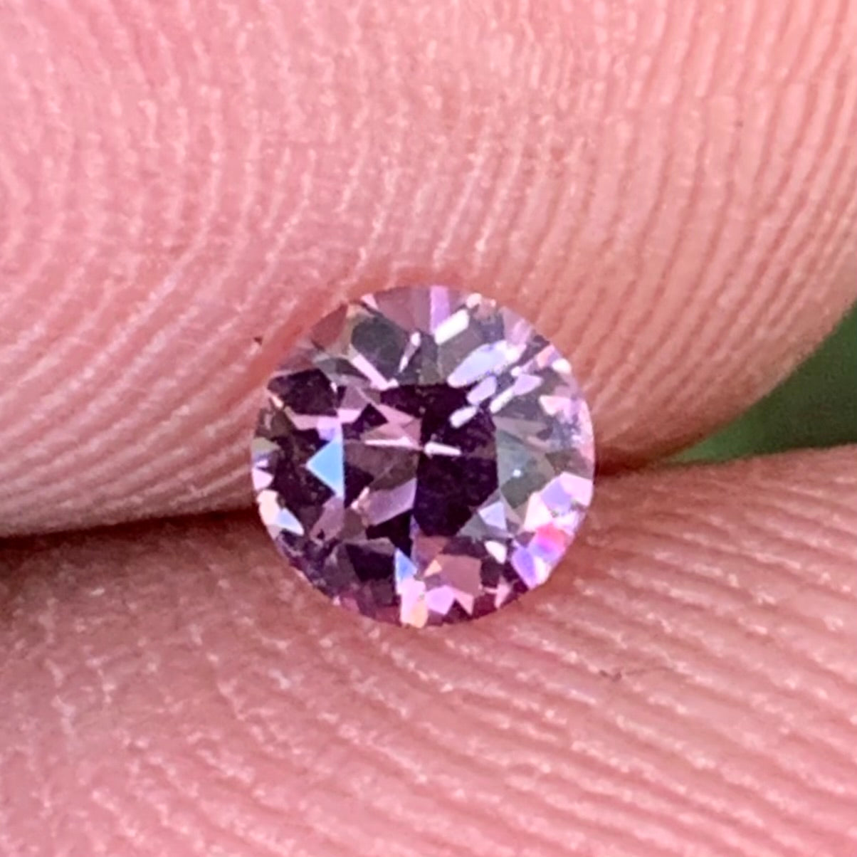 Pink Spinel Flower Cut Round 4.55 mm / 0.40 Ct Natural Loose Gemstone