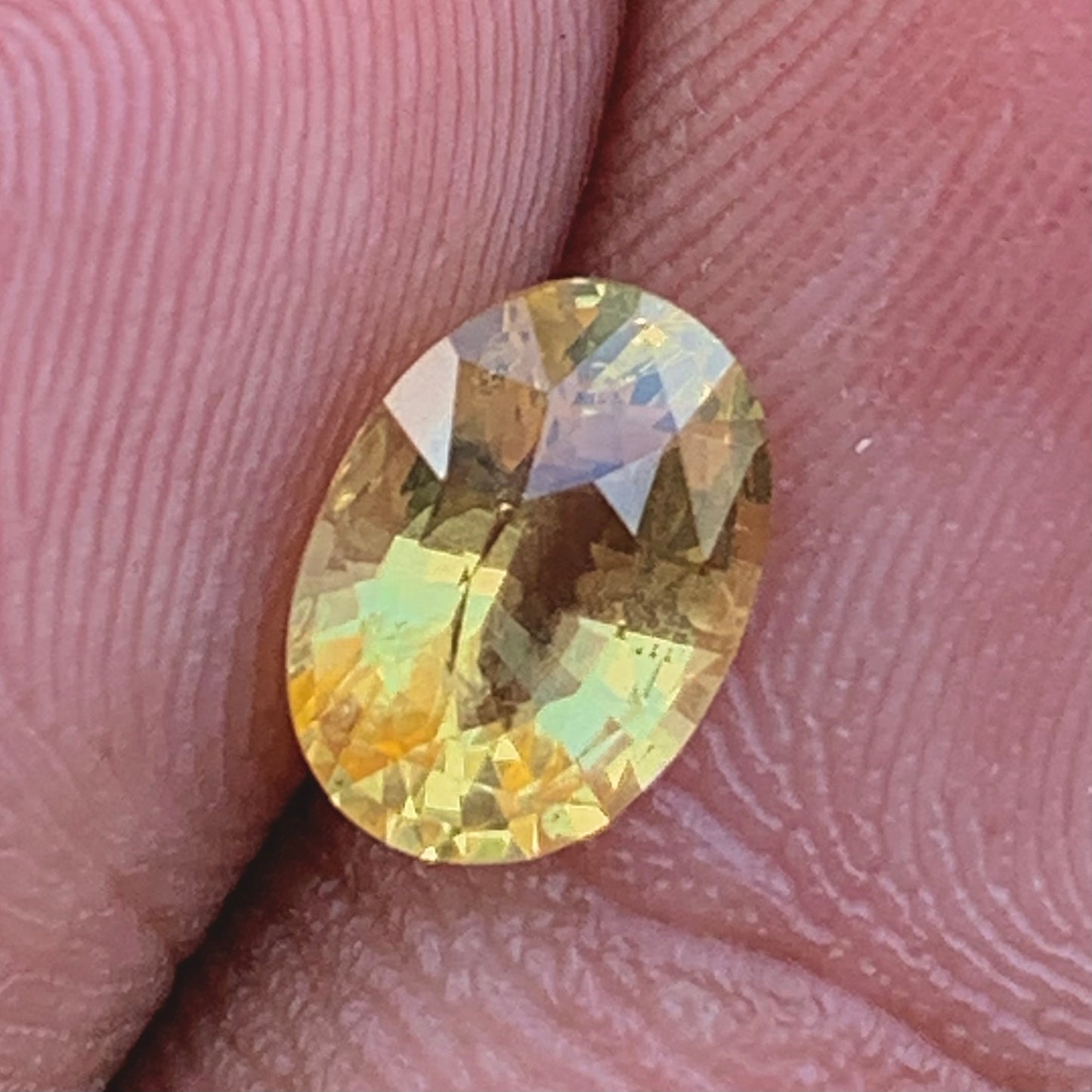 Yellow Sapphire Certified Oval Heated Only 1.62 Ct Natural Loose Gemstone for Jewelry Making