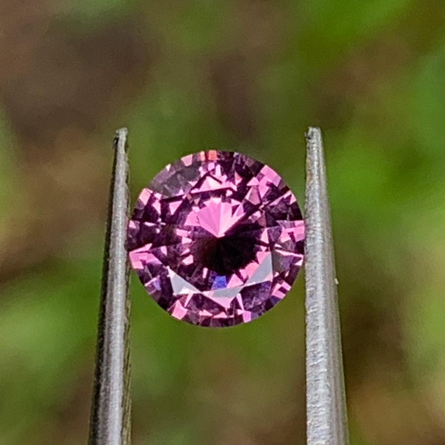 Pink Spinel 5.4 mm Round 0.62 Ct Natural Loose Gemstone