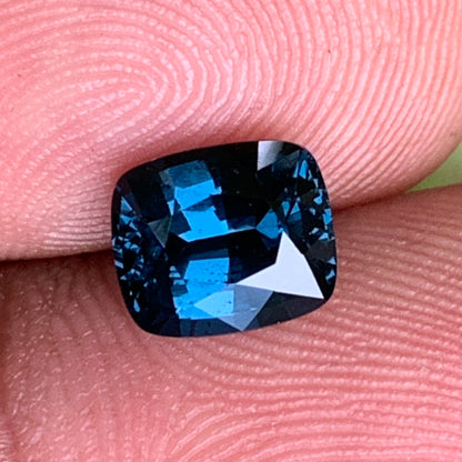 Teal Blue Spinel Rectangular Cushion 2.14 Ct Loose Gemstone For Contemporary Jewelry 💎✨