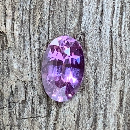 Purple Sapphire Oval Heated Only 0.5 Ct Loose Gemstone For Jewelry Making