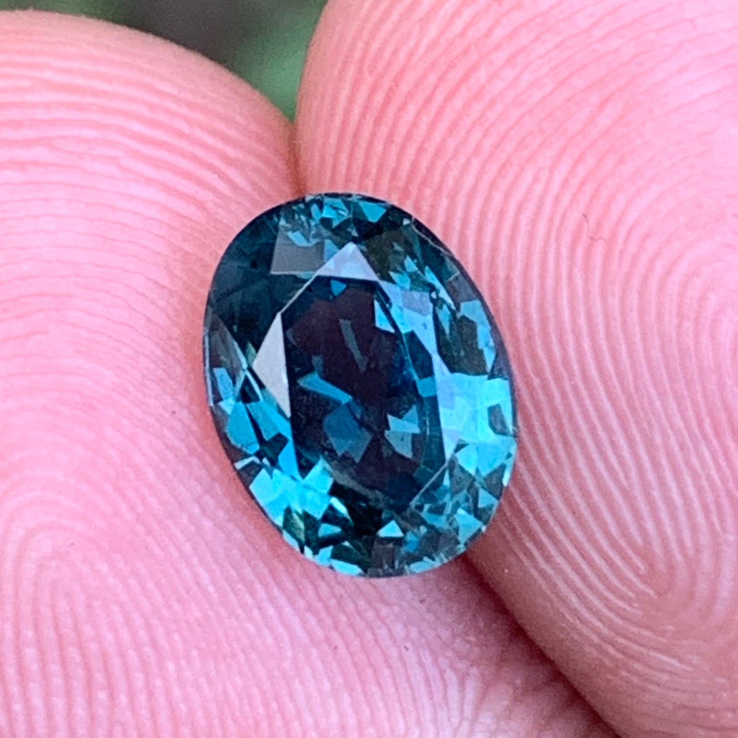 Green Spinel Oval 1.85 Ct Natural Loose Gemstone