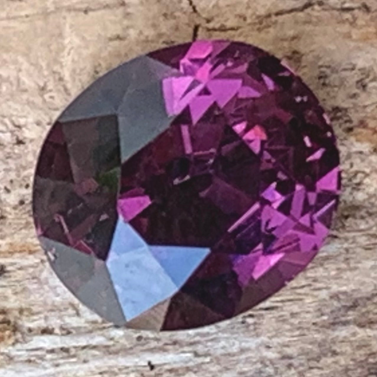 Purplish Pink Spinel Oval 1.55 Ct Natural Loose Gemstone