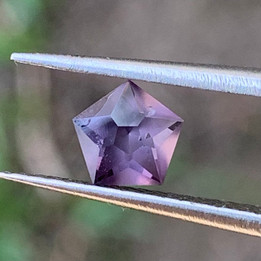 Purple Spinel Star Cut Pentagon 0.58 Ct Natural Loose Gemstone For Jewelry Making 💎✨