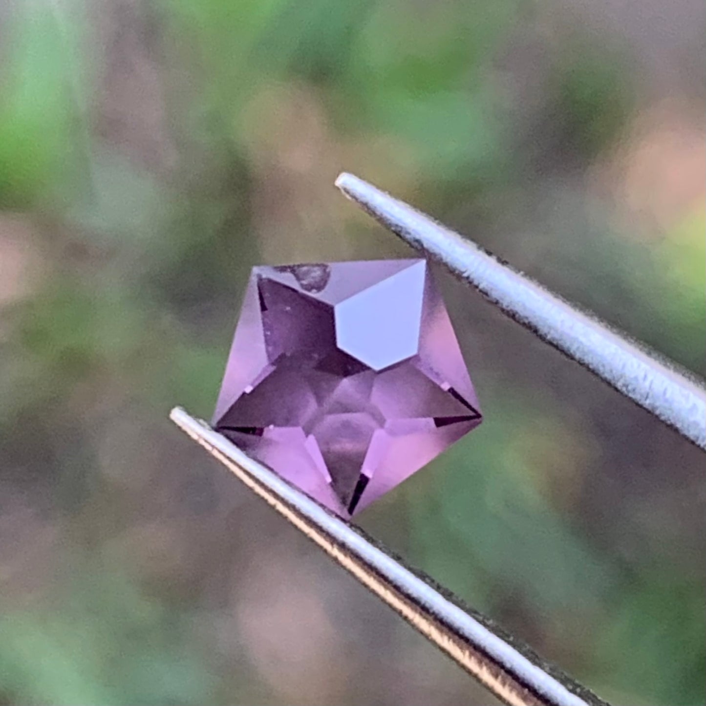 Lavender Spinel Star Cut Pentagon 0.45 Ct Natural Loose Gemstone For Jewelry Making 💎✨