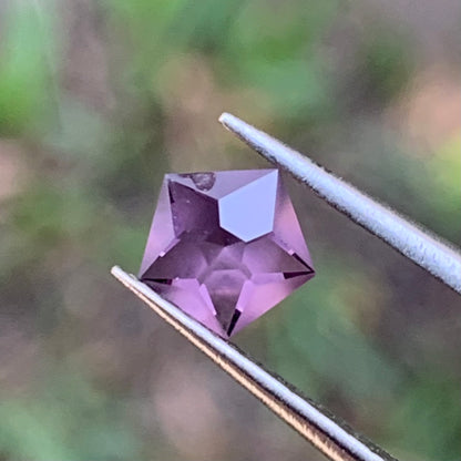 Lavender Spinel Star Cut Pentagon 0.45 Ct Natural Loose Gemstone For Jewelry Making 💎✨
