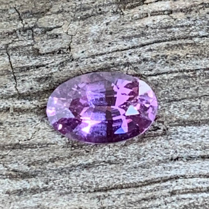 Purple Sapphire Oval Heated Only 0.5 Ct Loose Gemstone For Jewelry Making