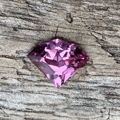 Purple Spinel Geometric Shape Shield 1.01 Ct Natural Loose Gemstone for Jewelry Making