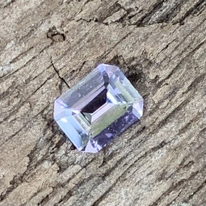 Light Purple Sapphire Emerald Cut 0.52 Ct Natural Heated Only Loose Gem Stone