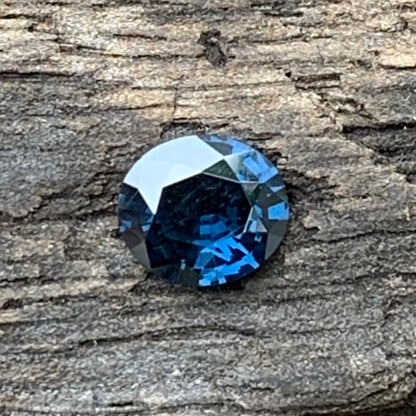Teal Blue Spinel Oval 6.1 mm / 0.8 Ct Natural Loose Gemstone For Jewelry Making