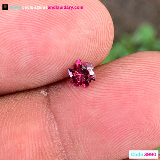 Red Garnet Fancy Fireball Cut 0.62 Ct Natural Loose Gemstone for Jewelry Making 💎✨