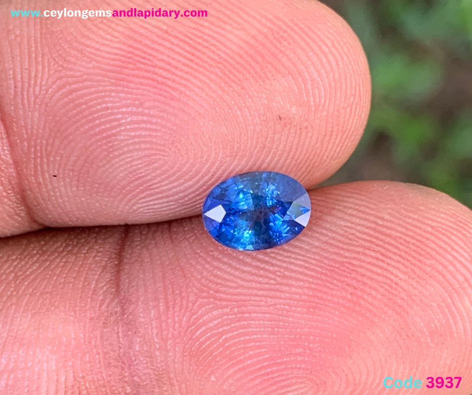 ✨ Blue Sapphire Oval 1.17 Ct Heated Only Natural Loose Gemstone For Jewelry Making 💎