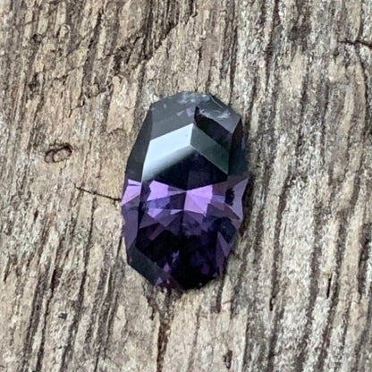 Deep Purple Spinel 1.15 Ct Natural Creatively Cut Loose Gemstone for Jewelry Making