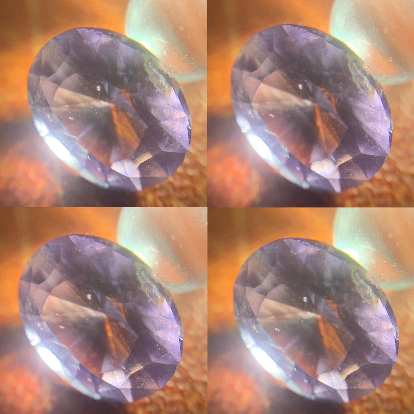 Purple Spinel Oval 1.15 Ct Natural Loose Gemstone