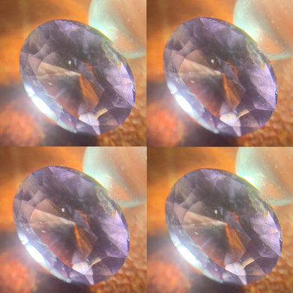 Purple Spinel Oval 1.15 Ct Natural Loose Gemstone