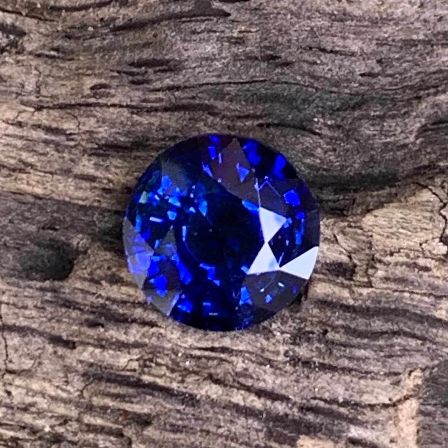 Blue Sapphire 6.5 mm Round Heated Only 1.75 Ct Natural Loose Gemstone for Jewelry Making