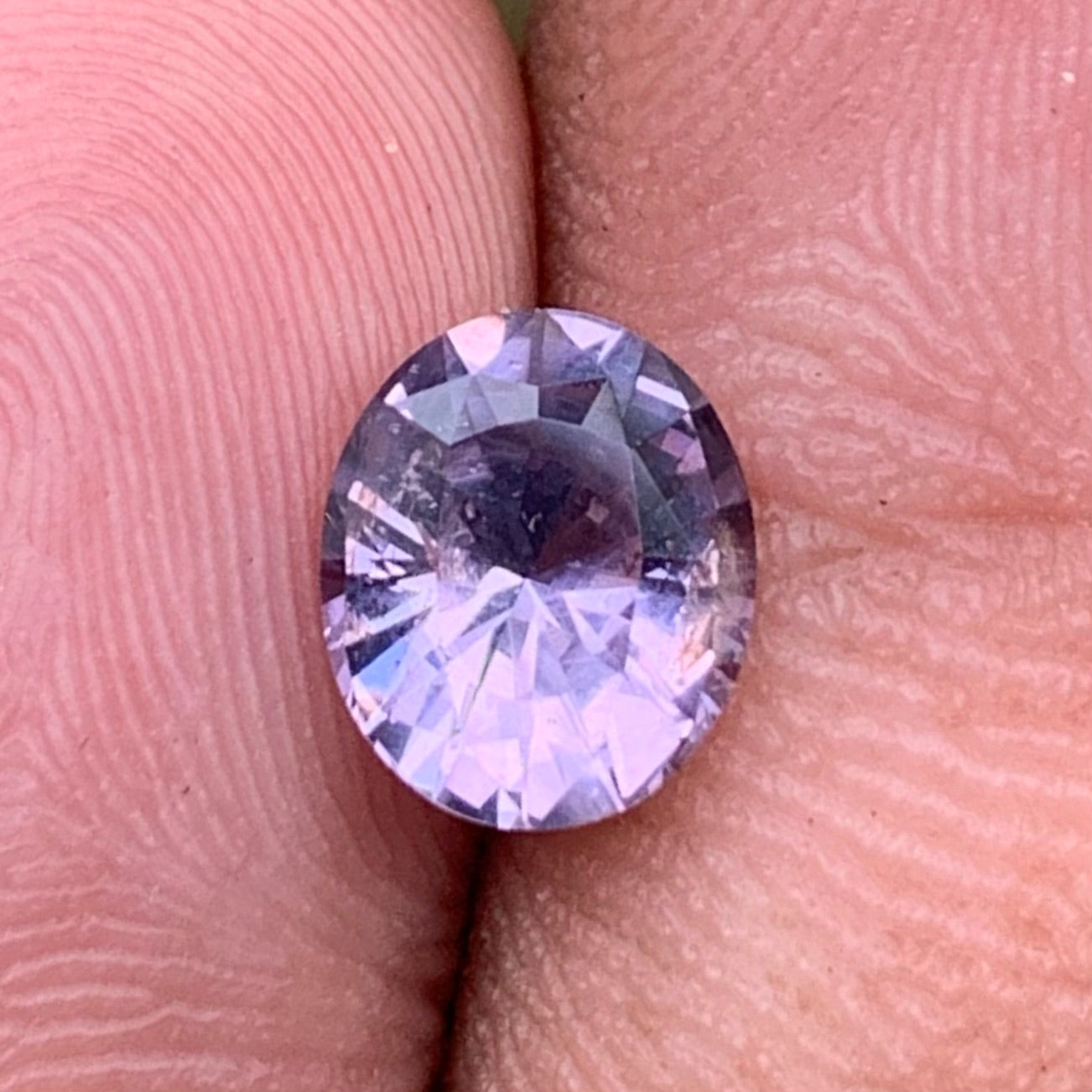 Purple Spinel Oval 1.15 Ct Natural Loose Gemstone