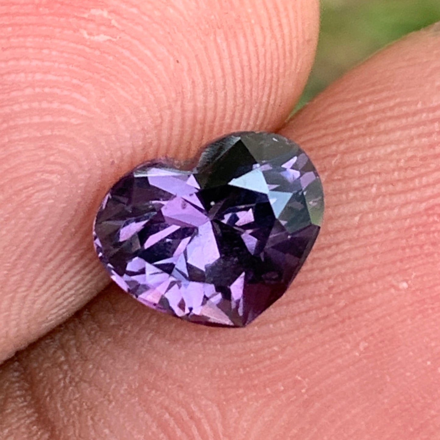 Purple Spinel Heart 2.18 Ct Loose Gemstone For Contemporary Jewelry 💎✨