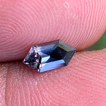 Purple Spinel Elongated Hexagon 0.65 Ct Natural Loose Gemstone For Contemporary Jewelry 💎✨