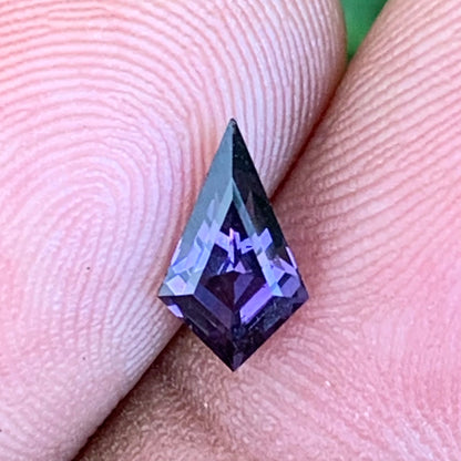 Purple / lavender Spinel Kite 0.90 Ct Loose Gemstone From Sri Lanka