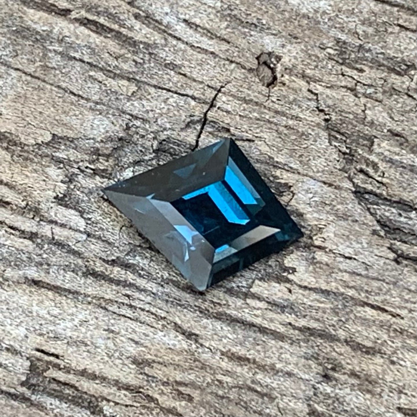 Spinel Teal Blue Kite 0.63 Ct Natural Loose Gemstone For Jewelry