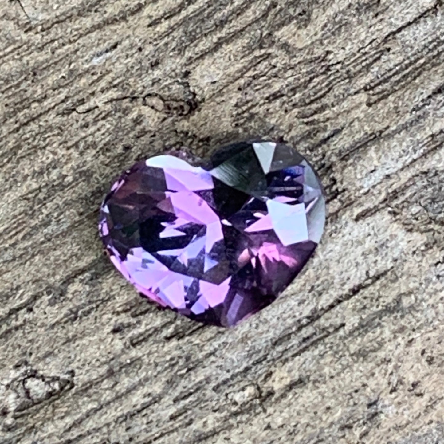 Purple Spinel Heart 2.18 Ct Loose Gemstone For Contemporary Jewelry 💎✨