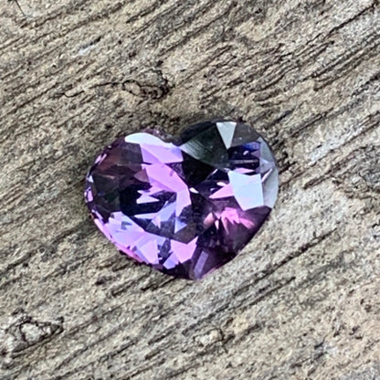 Purple Spinel Heart 2.18 Ct Loose Gemstone For Contemporary Jewelry 💎✨