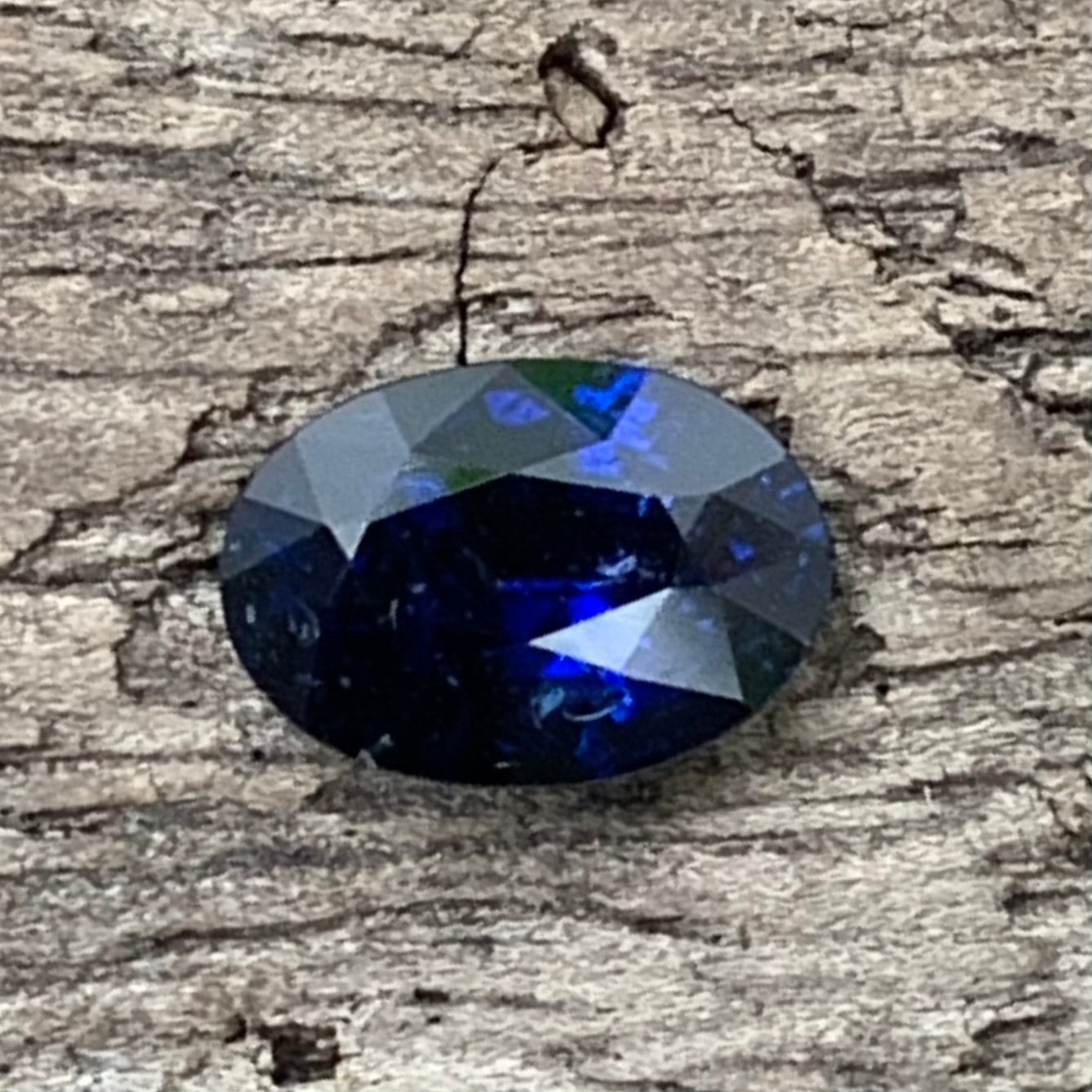 Deep Blue Sapphire Oval 1.10 Ct Heated Only Natural Loose Gemstone For Jewelry Making