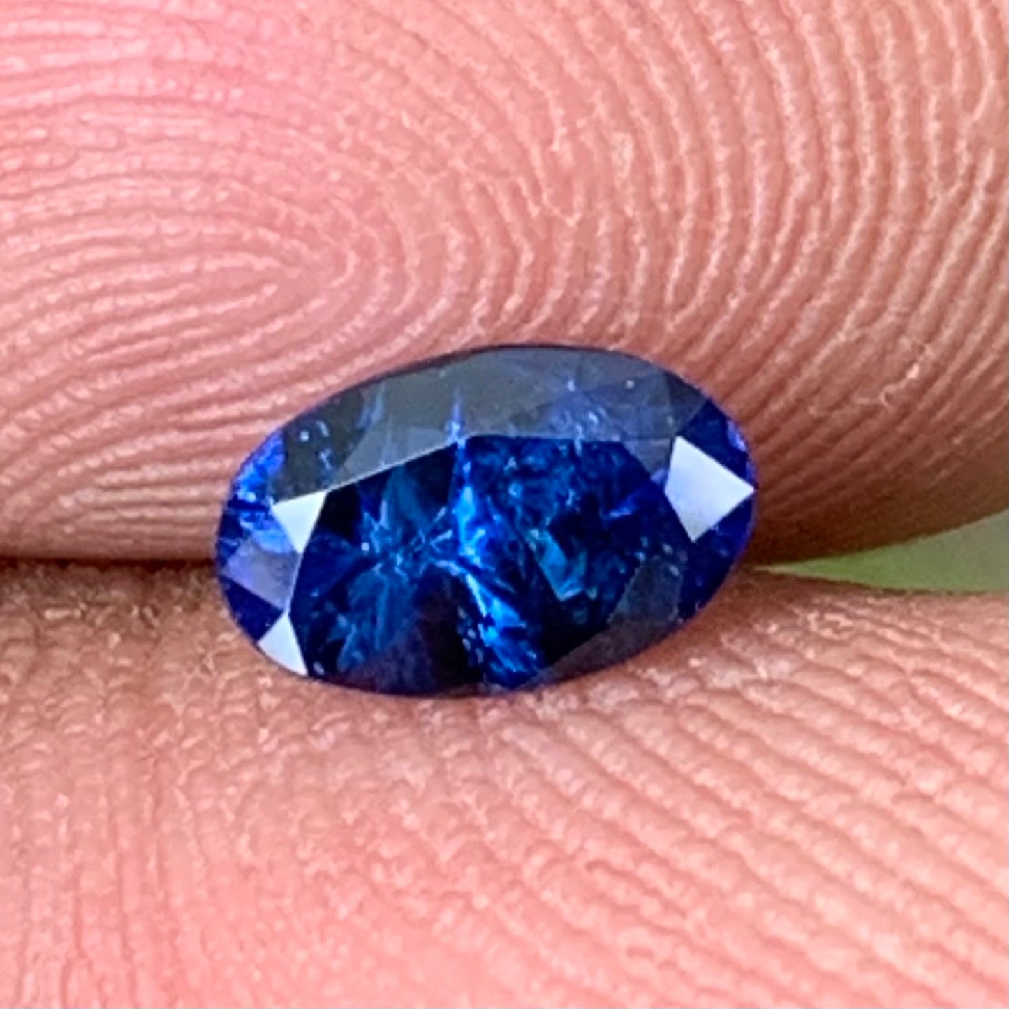 Blue Sapphire Oval 0.76 Ct Heated Only Natural Loose Gemstone For Jewelry Making
