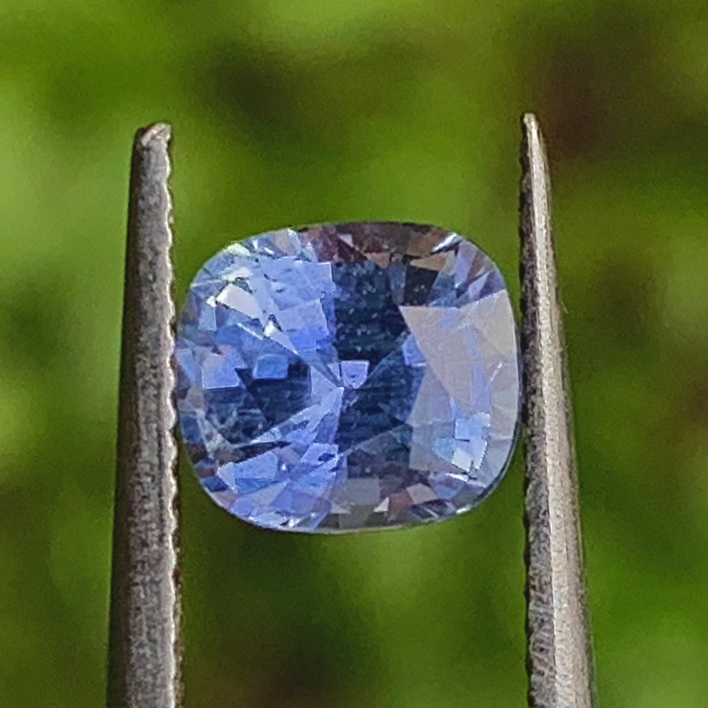 Unheated Blue Sapphire Certified Rectangular Cushion 1.13 Ct Natural Loose Gemstone